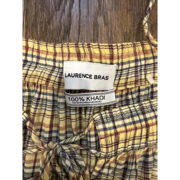 Laurence Bras Striped Maxi Dress Women’s 1 US 6 – Tie Shoulder Straps – Keyhole - Picture 3 of 6